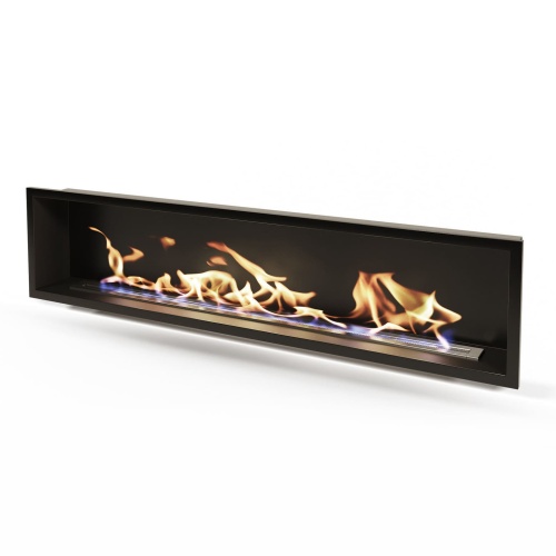 Биокамин "Русский огонь" Гефест 1860 встраиваемый с защитным и декоративным стеклом