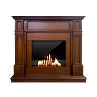 Биокамин в портале SteelHeat Bordo, стекло, стемалит