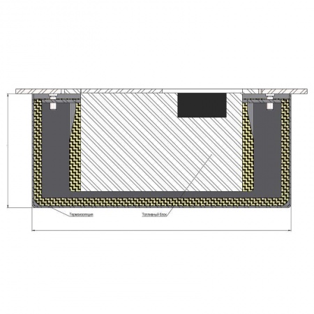 Tопливный блок DP design Elegante 100 см + термоплощадка Tопливный блок DP design Elegante 100 см + термоплощадка по цене 80 900 руб.