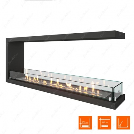 Биокамин торцевой SteelHeat Leader 1200 по цене 44 100 руб.