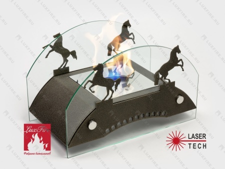 Настольный биокамин Lux Fire "Графский мост" М (бронза) по цене 19 602 руб.