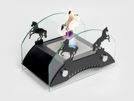 Настольный биокамин Lux Fire "Графский мост" S Чёрный по цене 14 641 руб.