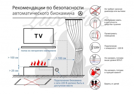 Автоматический биокамин Lux Fire Smart Flame 600 RC Black Автоматический биокамин Lux Fire Smart Flame 600 RC Black по цене 259 380 руб.