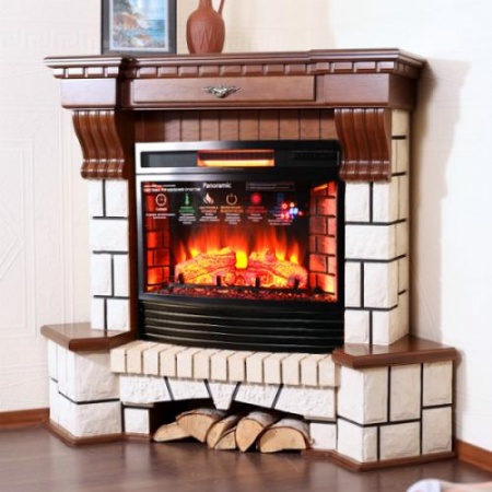 Экстерион угловой (светлый дуб)+Panoramic 25 LED FX QZ Экстерион угловой (светлый дуб)+Panoramic 25 LED FX QZ