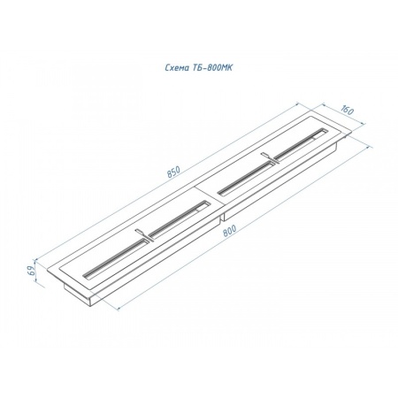 Топливный блок GOOD FIRE 800 МУ по цене 46 500 руб.