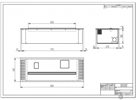 Автоматический биокамин ZeFire M 800 с ДУ по цене 294 000 руб.