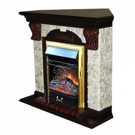 Арочный Арбат угловой (дуб)+Majestic Brass Арочный Арбат угловой (дуб)+Majestic Brass