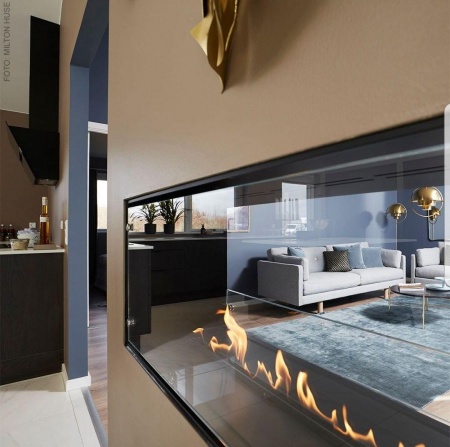 Встраиваемый сквозной очаг 1800 SappFire по цене 76 400 руб.